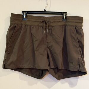 The North Face Women’s Aphrodite Olive Green Shorts - XL